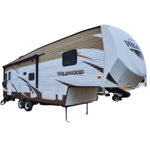 RV02 – Forest River Wildwood 26-Foot 5th Wheel