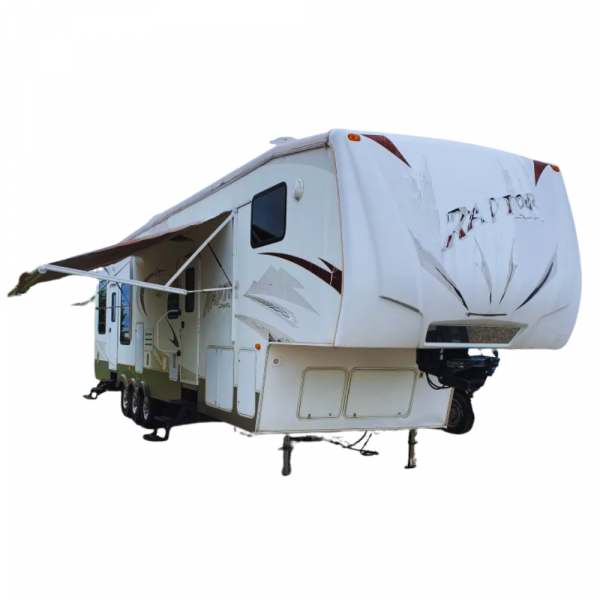 RV05 – Keystone Raptor Toy Hauler 40-Foot 5th Wheel